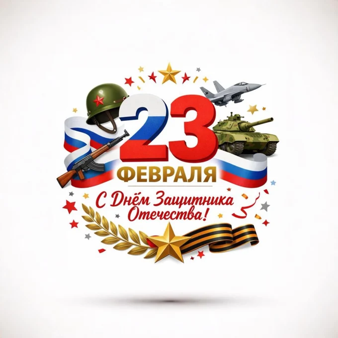 С 23 февраля !